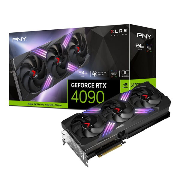 PNY GeForce RTX 4090 24GB XLR8 Gaming GPU - Overclock Edition